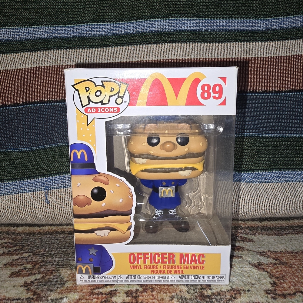 ​Funko Pop! Ad Icons: McDonald's - Officer Big Mac #89 (NIB)